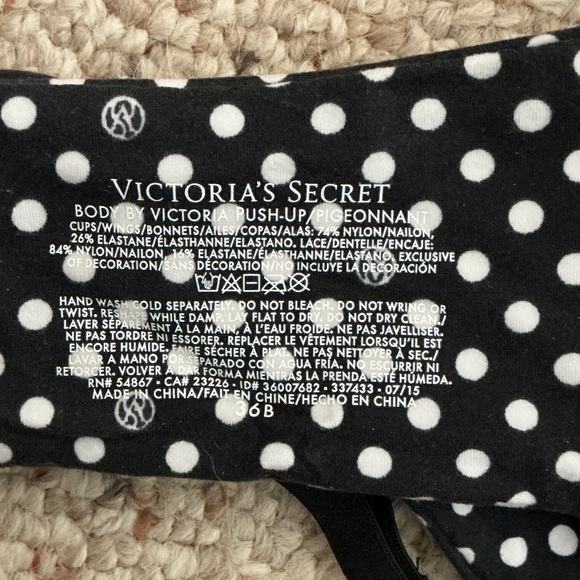 Victoria's Secret Lace and Patterned Bra bundle - cream, Black, Leopard, Pink - Picture 4 of 5